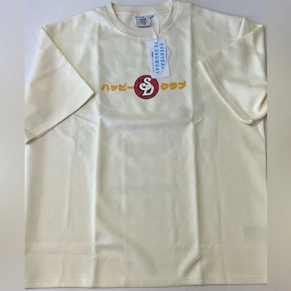 SnowDay Men’s Club Vintage House Tee in Cream Size: XXL NWT - Picture 2 of 12